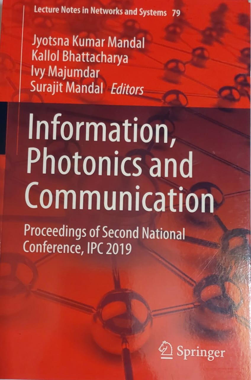 INFORMATION, PHOTONICS AND COMMUNICATION