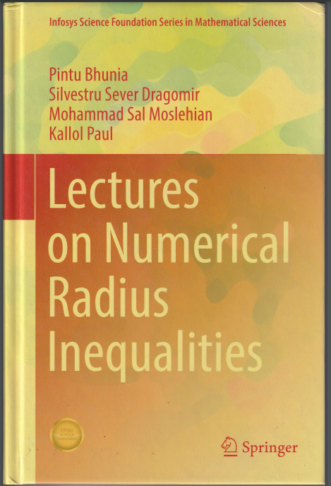 Lectures on Numerical Radius Inequalities